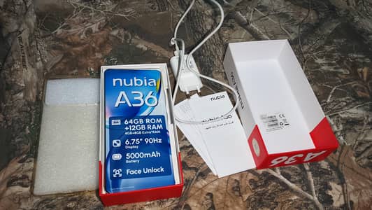 ZTE NUBIA A36 BRAND NEW 10 MONTHS WARRENTY