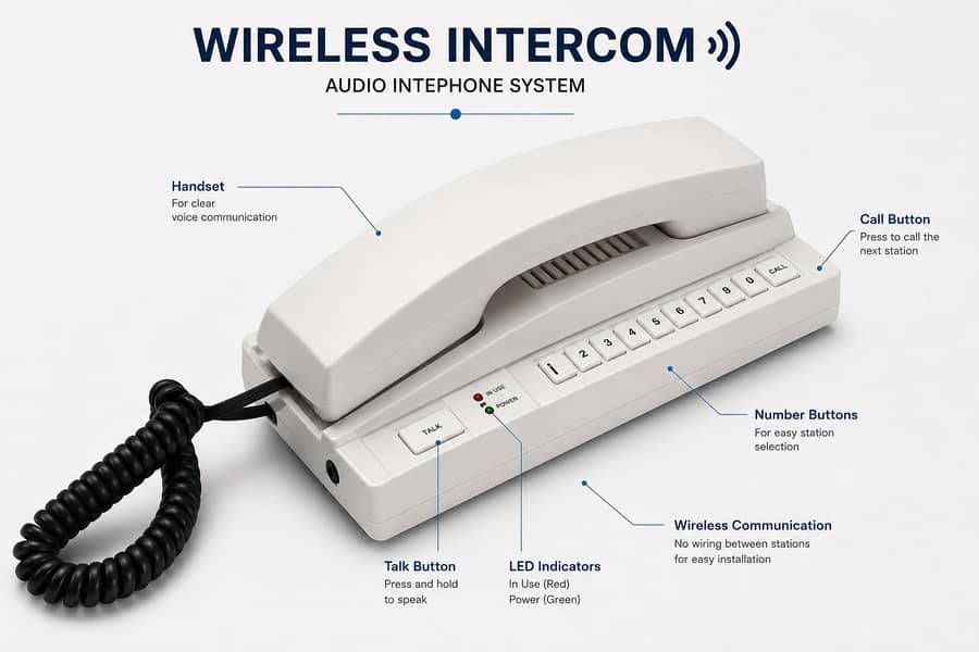 WIRLESS INTERCOME 3