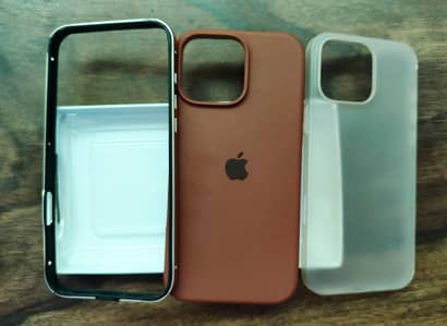 iphone 16 pro max (1 bumper, 2 cover)