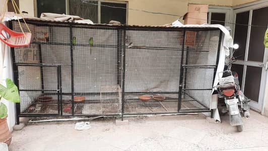 Birds Cage for sale without birds nd boxes just cage for sale