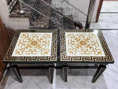 set of three tables