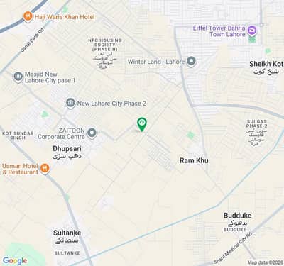 5 Marla Facing Park Plot For Sale In New Lahore City Phase3