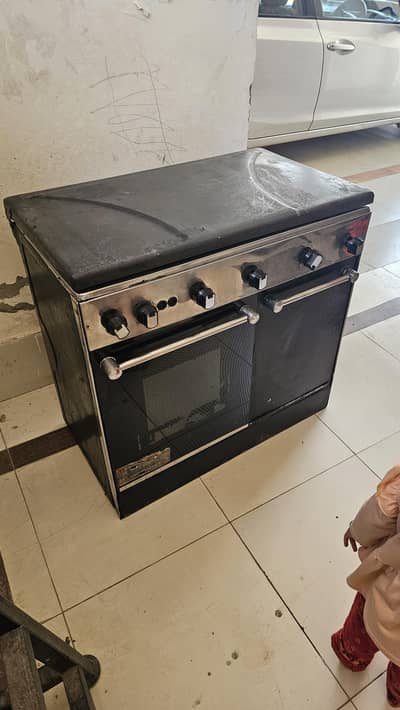chulha with breaking oven