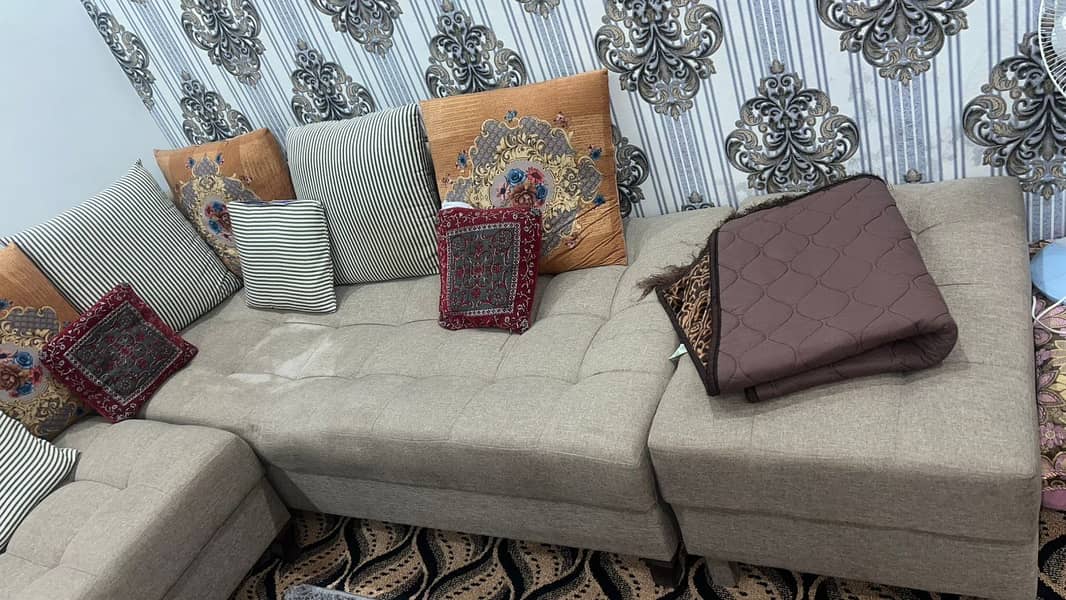 Modern L-shape sofa 2