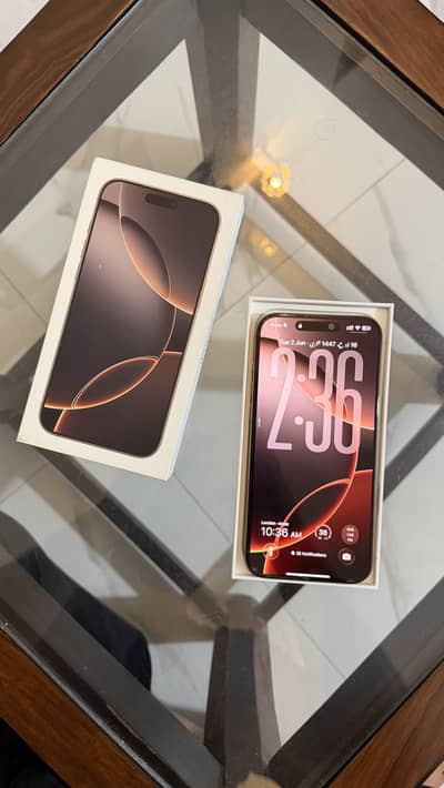 Apple iPhone 16 Pro Max  Factory Unlock with box