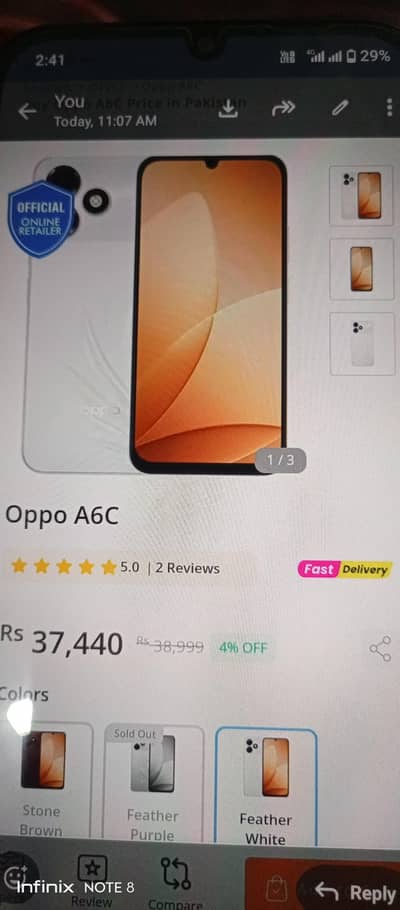 OPPO A6