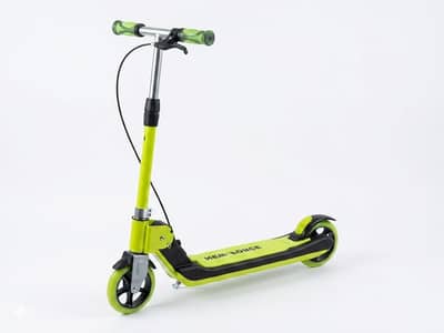 TWO WHEEL PUSH SCOOTY/SCOOTER WITH PU FLASH WHEEL AND LED LIGHTS