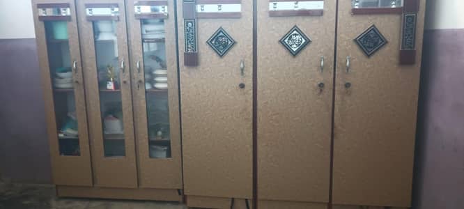 الماری ۔شوکیس۔سنگارمیز۔بیڈ فوم