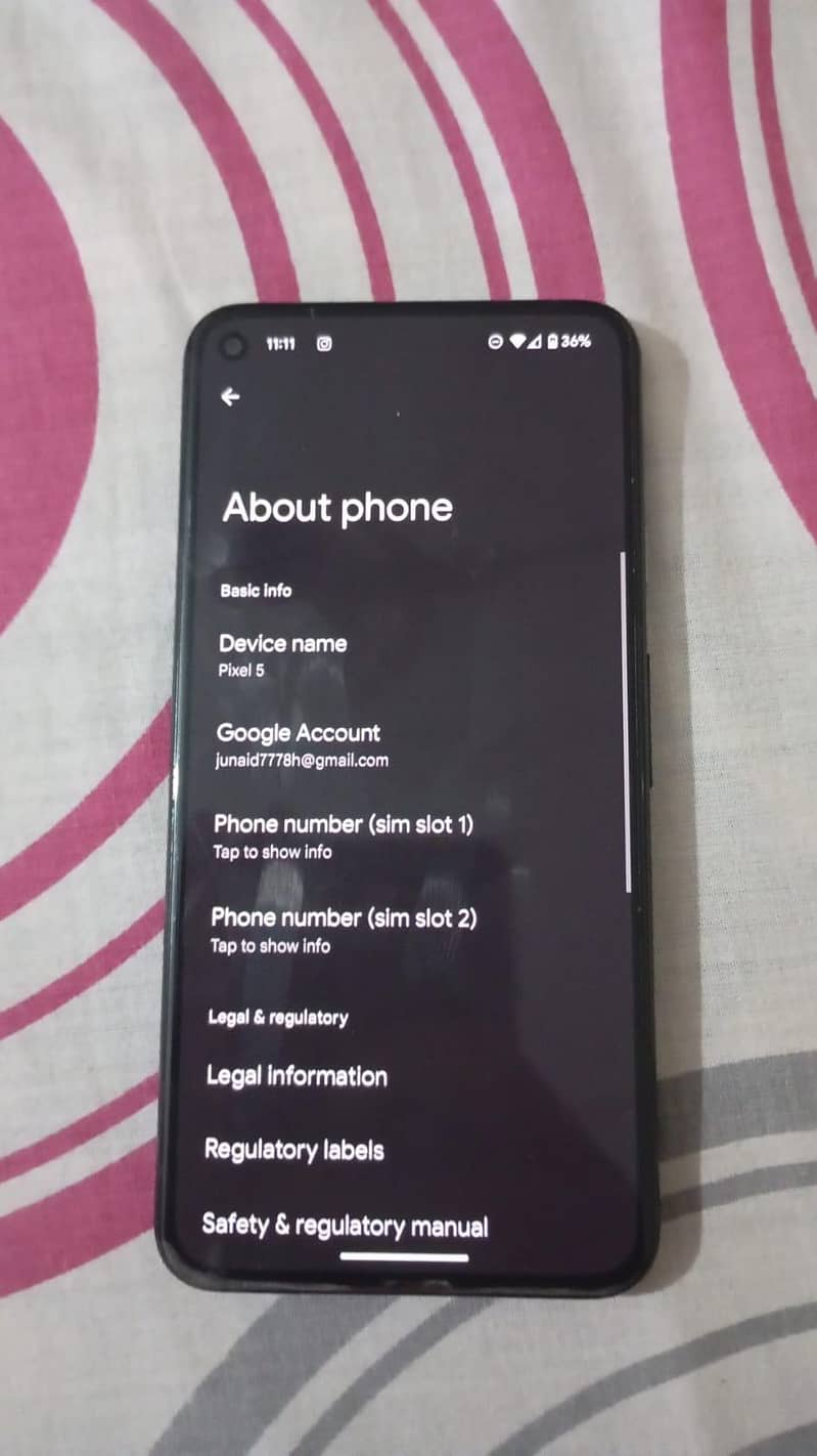 Google Pixel 5 1