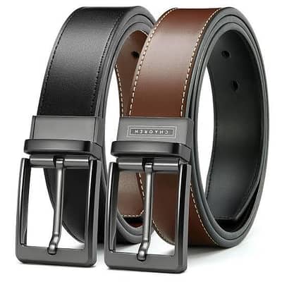 Reversible Belt Brown and Black (free dilevery karachi)