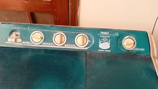 Haier washing machine
