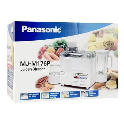 Panasonic 3 in 1 juicer blender (MJ-W186P)