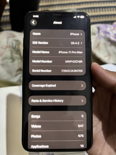 Iphone 11 pro max 256gb