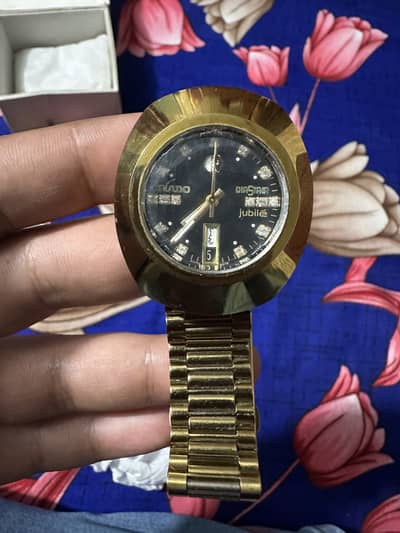 Original Rado Diastar Jubile Gold Watch – Swiss Made Quartz