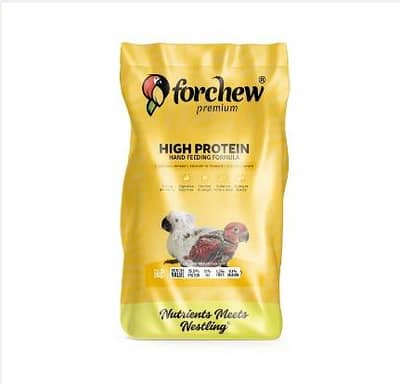 Forchew High Protein Hand Formula | Baby Parrot | 26.5% Protein |