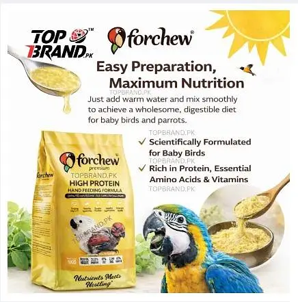 Forchew High Protein Hand Formula | Baby Parrot | 26.5% Protein | — photo 2