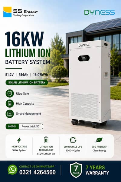 dyness 16 KW lithium ion battery SC LCD model
