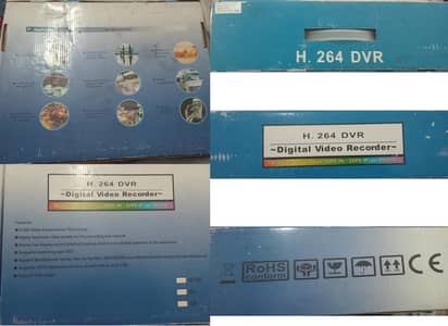 DVR 8 CHANNEL AND DAY NIGHT CCTV DIGITAL CAMERA