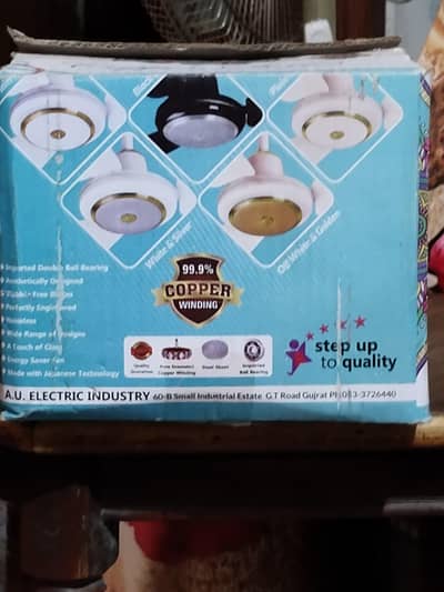 GM Ceiling Fan (Carro Model) - Brand New Box Pack