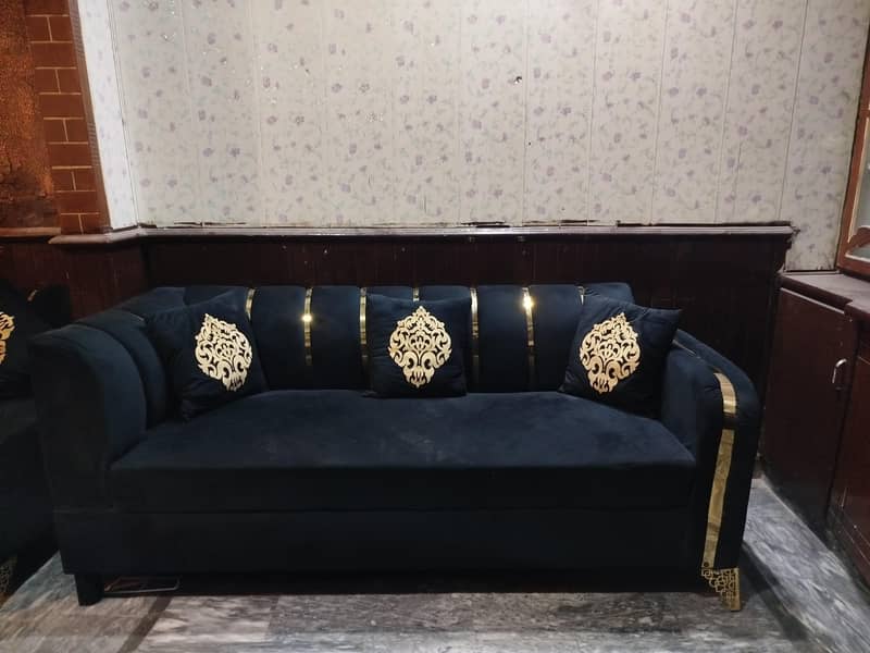 L Shape sofa set 1