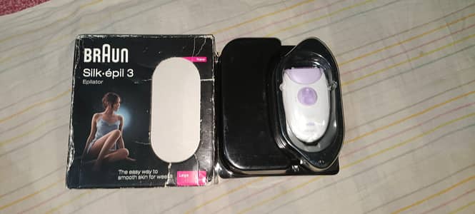Braun silk epil 3 Hair removal
