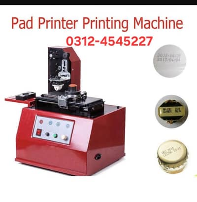 Pad printer/pad printing machine/logo, expiry,stamp printing