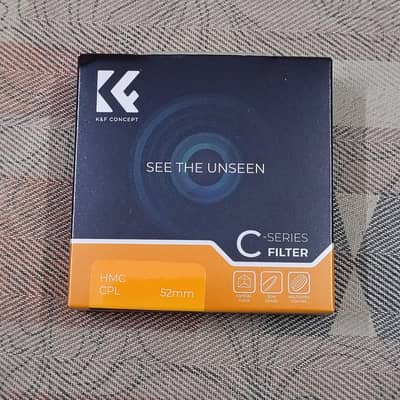 CPL Filter 52mm K&F Concept Never Used