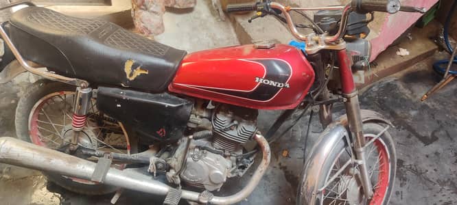 Urgent sale Honda 125  2004 Model Condition Used