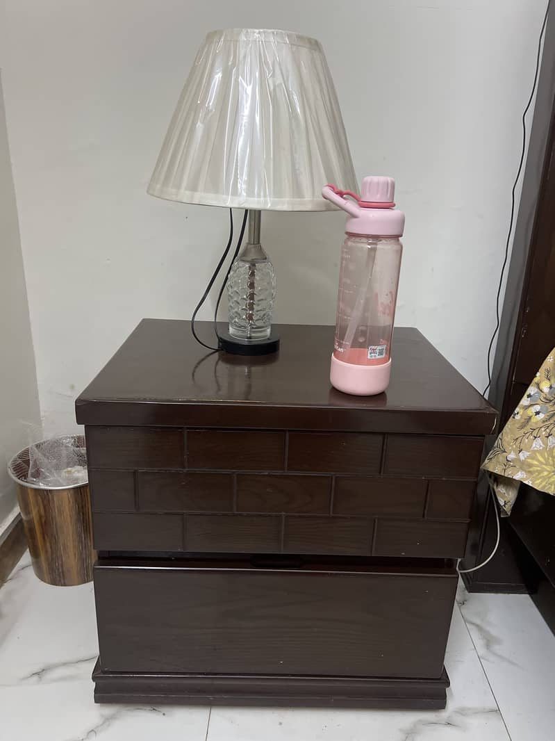Bed and side table 1