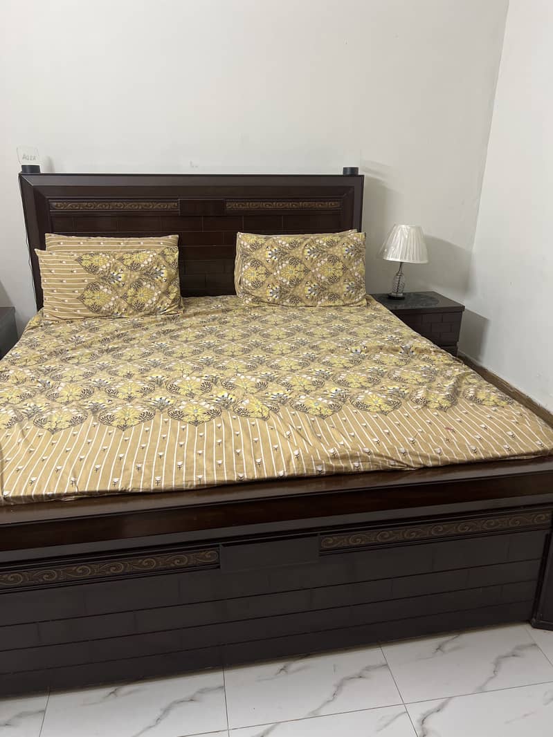 Bed and side table 2