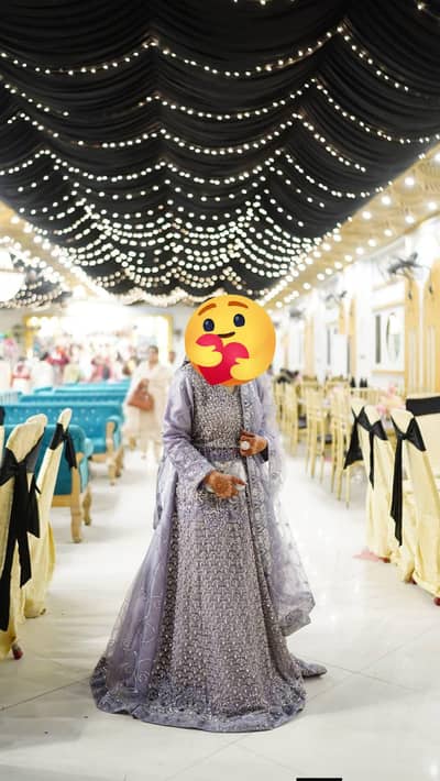 bridal dress/ bridal maxi/ walim maxi/ fancy dress