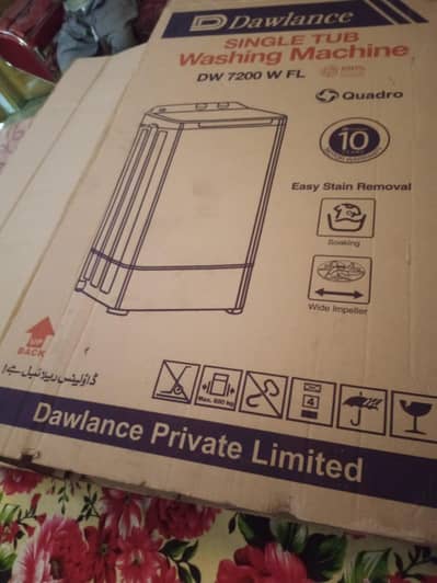 washing machine dawlance brand new machine 28000 hzr demad 25 finl
