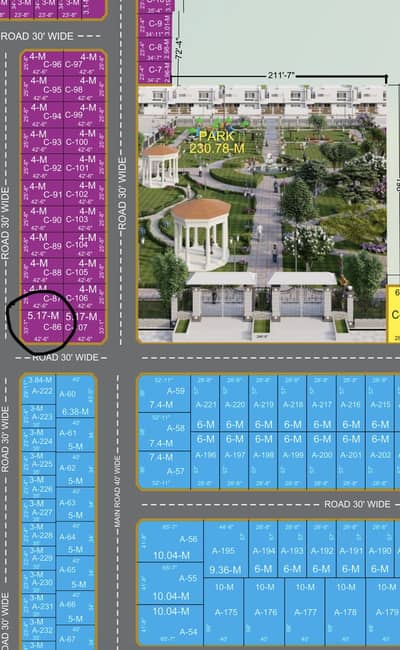 5 Marla Corner Plot For Sale