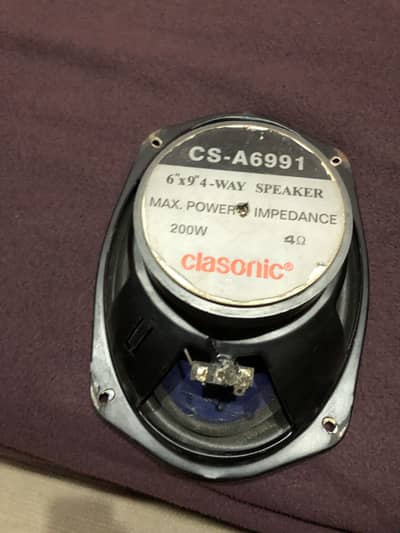 Car speakers