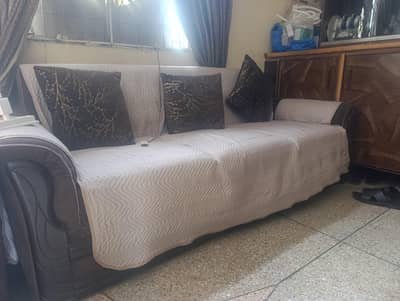 3+2+1 soda set used (good condition for home furniture) with covers