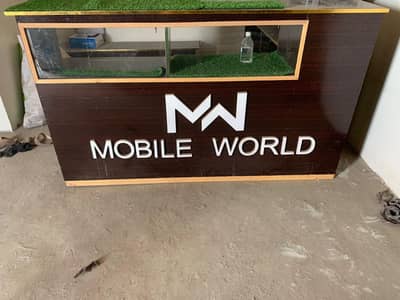 Mobile Shop Counters & Shelve