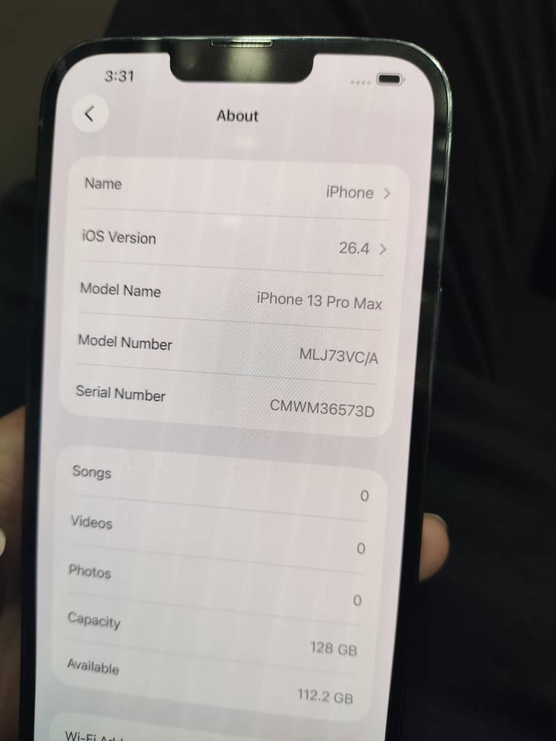 iPhone 13 pro max 8
