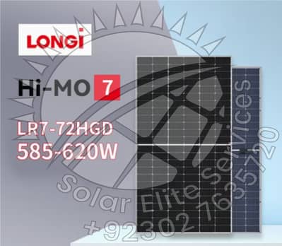 Longi HiMo 7 615W & X10 645W & Jinko 585W