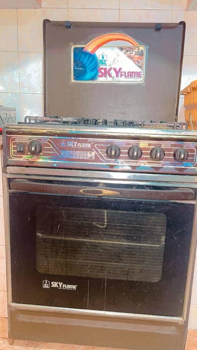 Sky Flame Gas Oven for Sale – Well Maintained & Fully Functional