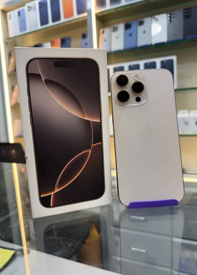 Apple iPhone 16 Pro Max 256GB non PTA Desert with Box