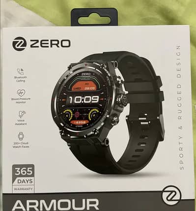 Zero Armour Smartwatch Multi sports modes - voice assistant