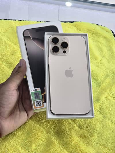 16 pro max 512gb official PTA approved
