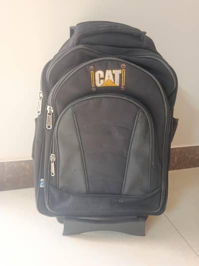 CAT Rolling Backpack - Trolley Bag - Multi Compartment