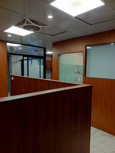 Semi furnished office available on rent