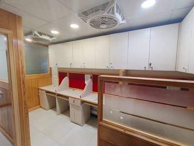Semi furnished office available on rent