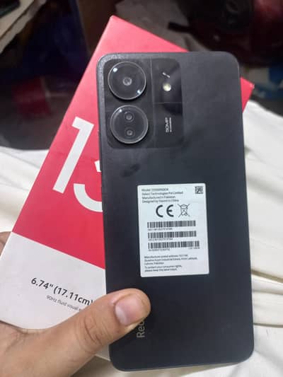 Xiaomi Redmi 13c 6/128 PTA proved sale