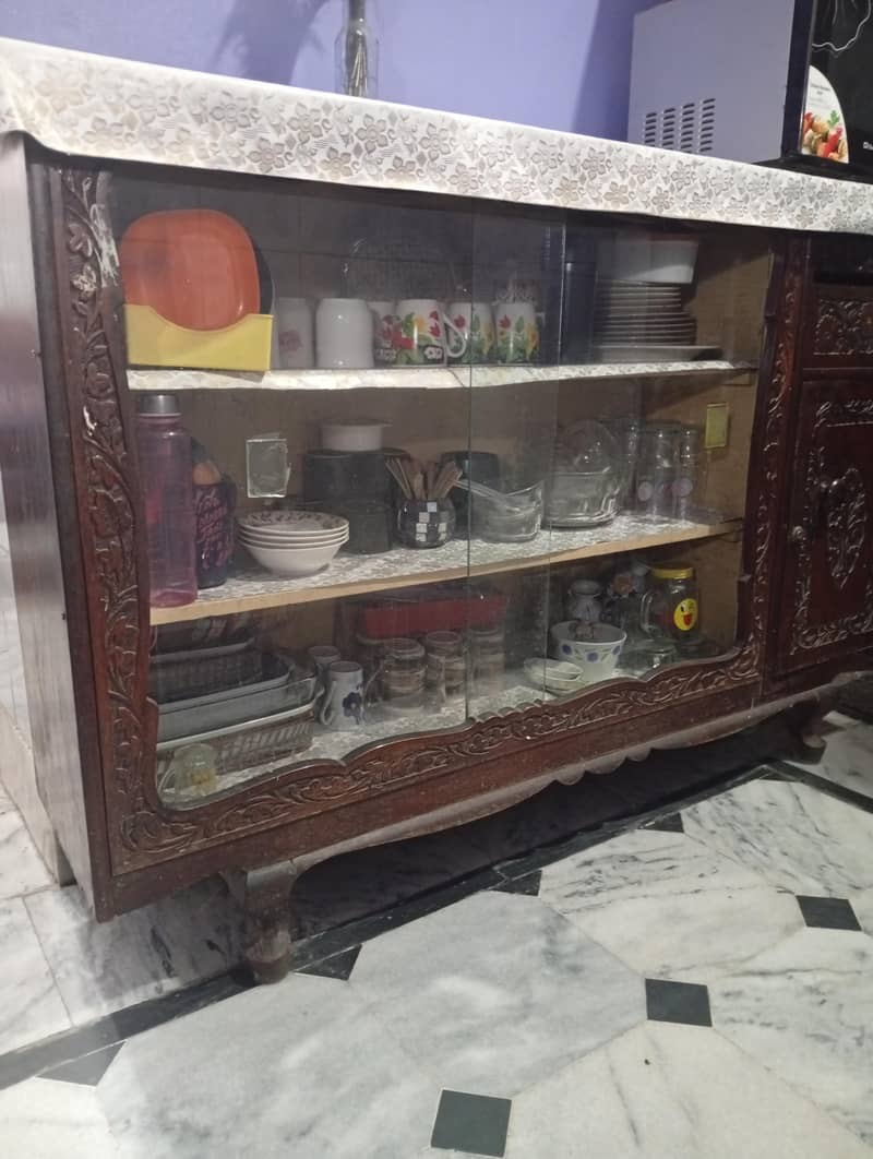 Solid wooden Showcase 0