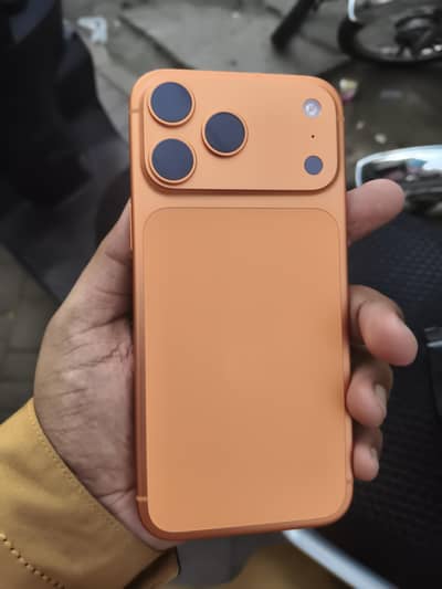 17 pro max orange 4 month sim time Factory unlocked 512gb,  14,15,16