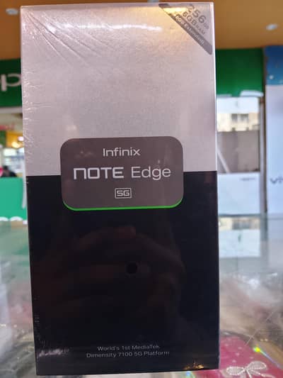 Infinix note edge box pack