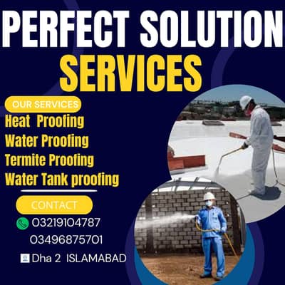 Roof Waterproofing , Heat Proofing Solutions , Water Leakage Solution